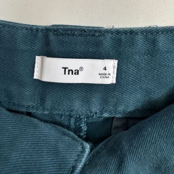 Aritzia TNA Topeka Pants Teal - Picture 3 of 8